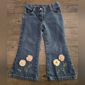 Vintage Y2K Gymboree Freshly Picked Line Girls Flare Jeans